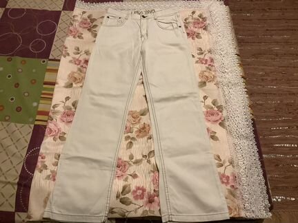 Джинсы Лемми белые