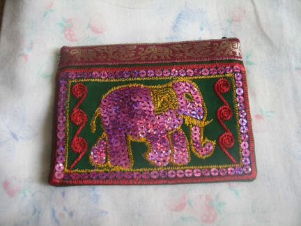 Кошелек слон хиппи