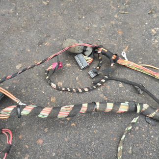 Mercedes x164 w164 проводка заднего sam блока