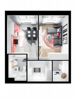 1-к квартира, 34 м², 28/33 эт.