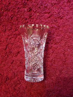 Хрустальная ваза антиквариат