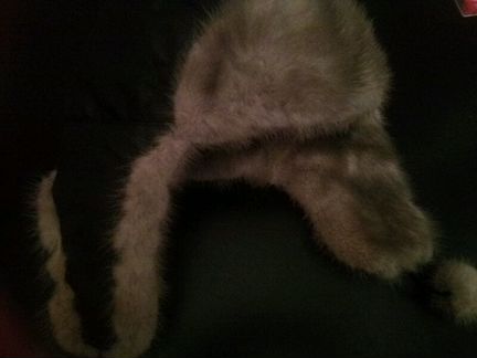 Женская шапка с норкой