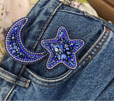 Брошь ручной работы