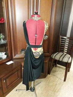 Новое платье для спортивных бальных танцев La Ю-2