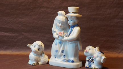 Статуэтка Новобрачные, свадьба, жених и невеста