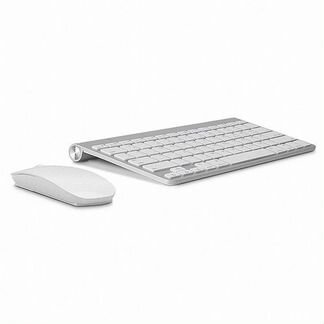 Беспроводная клавиатура и мышь Mac style