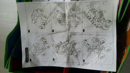 Конструктор elc робот для детей от 3х лет