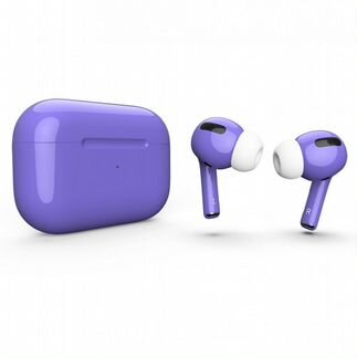 AirPods Pro оранжевые глянцевые