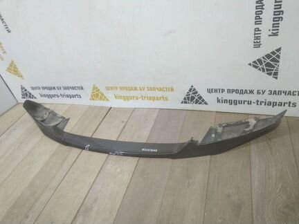 Спойлер переднего бампера карбоновый бмв Х6 Ф16