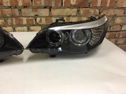 Bmw e60 Фара левая правая би ксенон рестайлинг
