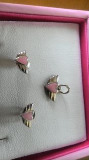 Стильный комплект украшений для милой принцессы