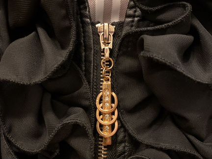 Куртка женская из кожзама