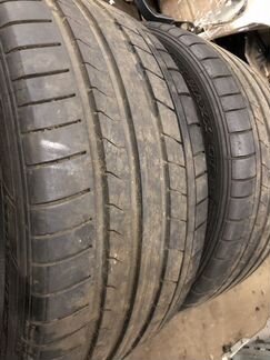 Две летних шины R19 Dunlop
