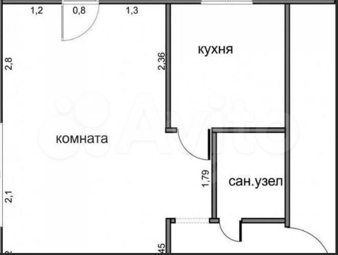 Планировка 1 комнатной квартиры в хрущевке