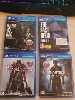 PS4 Pro 1 TB + 2 джойстика + игры