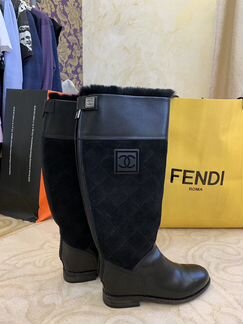Сапоги Chanel зимние оригинал
