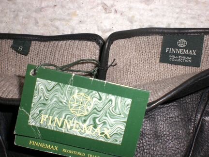 Перчатки муж. Finnemax новые (Италия,натур.кожа)