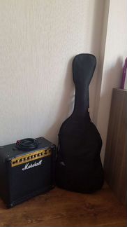 Гитара ibanez jem jr и комбик Marshall 15dfx