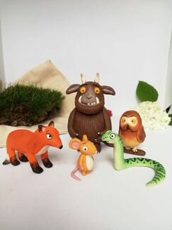 Груффало, фигурки из полимерной глины
