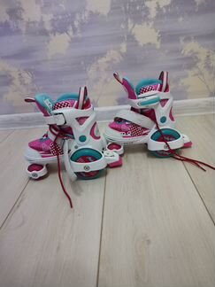 Ролики-квады moby kids (4 колеса)