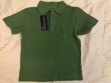 Футболка-поло для мальчика новая р-р 128