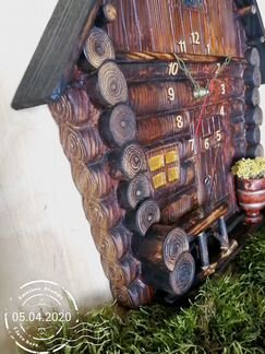 Настенные часы авторской работы 