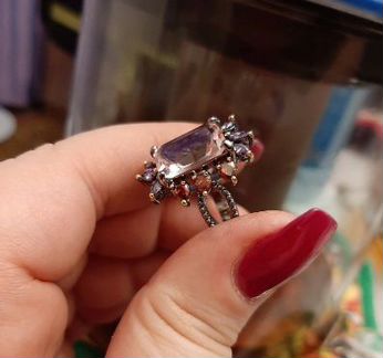 Комплект с цирконами