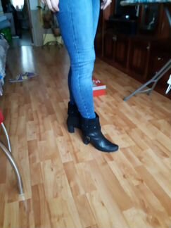 Ботильоны женские зимние б/у