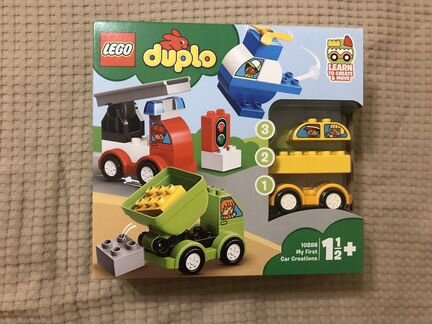 Новые Lego Duplo Мои первые машинки, Живые картинк