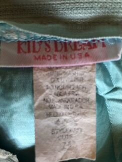 Платье Kid Dream США размер 7-8 лет
