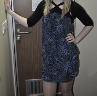 Леопардовое платье Zara