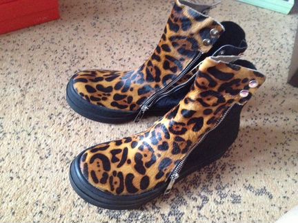Ботинки Jeffrey Campbell Sci Fi Sneaker Leopard но