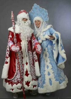 Костюмы Деда Мороза и Снегурочки