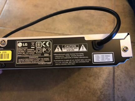 LG DVD Player DGK864x + Караоке