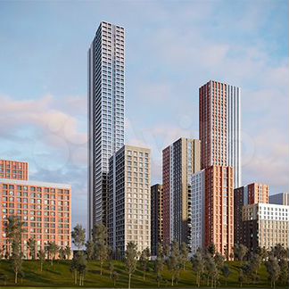 1-к квартира, 37.8 м², 23/28 эт.