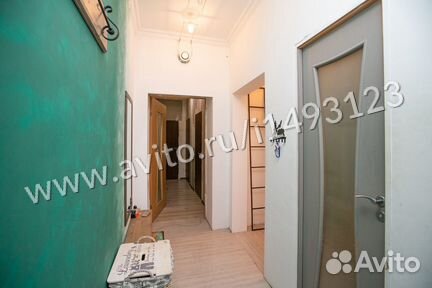 2-к квартира, 53.8 м², 3/3 эт.