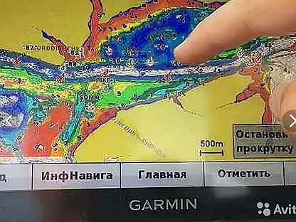 Карта глубин garmin bluechart g3