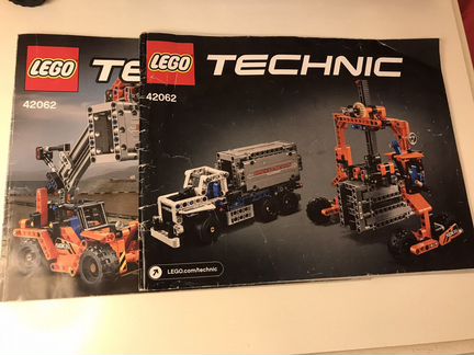Lego лего 42062 контейнерный терминал